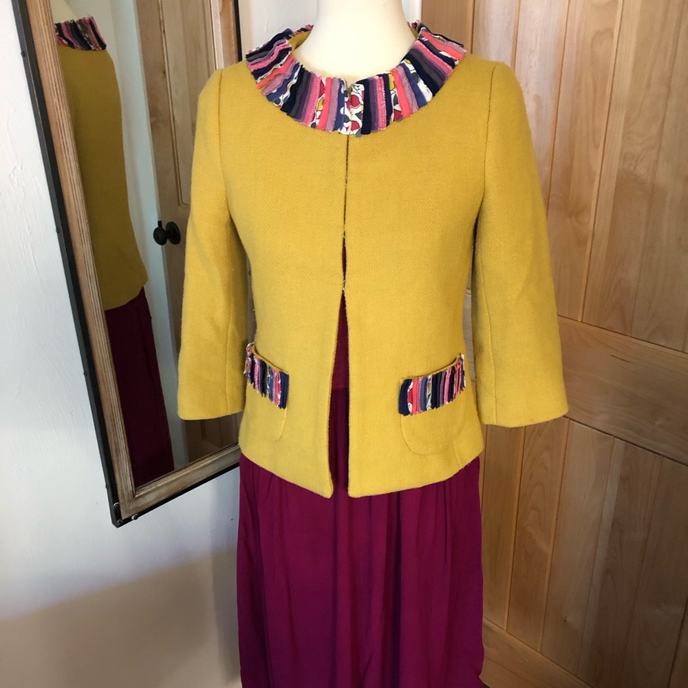 Bold and Flirty Boden Swing Coat
